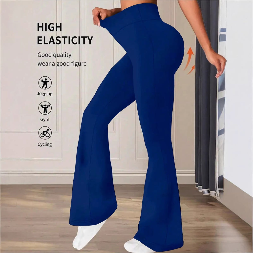 Women's High-Waisted Loose Floor-Length Casual Pants